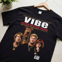 S.Cooby Doo Gang Vibe Magazine Tee - Black - View 1