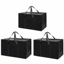 Extra-Large Moving Bag, With Reinforced Handles, Heavy-Duty Storage Tote Bag, For Dorm Essentials, With Strong Zipper, Packing College Supplies Moving Box. - Multicolor - View 11