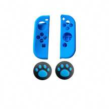Switch 矽膠保護套 + 搖桿拇指套，矽膠保護帽，相容於：Switch/OLED 控制器，防滑、防汗、防刮，提升遊戲體驗，遊戲配件 - 查看 3