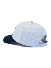 1 pieza Gorra de béisbol con parche a rayas blanco y beige, con ribete de encaje, diseño de parte superior suave vintage, estilo coreano casual - gorra de béisbol - Ver 10