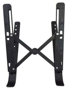 New High-Quality ABS Laptop Stand, Metal Support, Stable No Shaking, 7-Level Adjustable Portable Foldable 3-Fan Cooling Stand - View 8