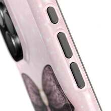 Apple 17 16 15Pro Max Plus Lace Bow Pearl Pink Phone Case |   Magnetic Shockproof Case 23 24 25 26 - 白色 - 查看 5