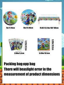 Sega Themed Disposable Paper Plates, Vibrant Go-Kart And Friends Printed Round Party Plates, Retro Gaming Style Dinnerware Suitable For Parties, Game Nights And Celebrations, Durable Paper Plates Perfect For Food Serving And Adding A Nostalgic Gaming Atmosphere To Your Gathering - Tableware - View 3