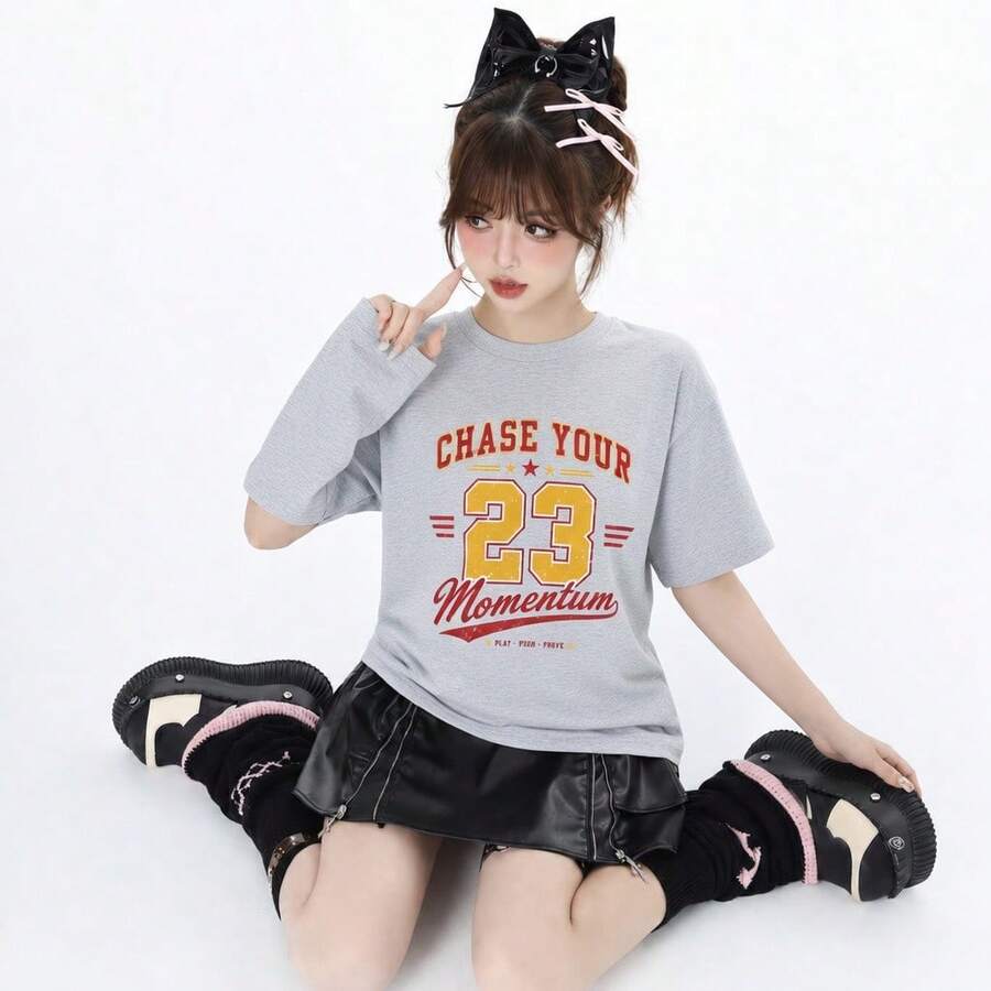 Women T-Shirts - Light Grey - View 1