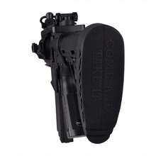 Rubber Combat Butt Pad, Non-Slip Recoil Pad 6 Position Stock - Text 'come and Take Lt' - View 4