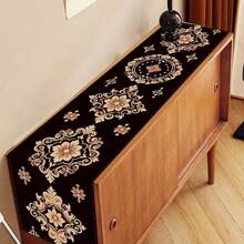 1pc/7pcs Set Elegant Floral Pattern Table Runner - Suitable For Spring/Summer, Living Room, Kitchen, Dining Room, Cafe Decor - Perfect For Holidays, Gatherings, Birthday Parties, Celebrations, Scene Decoration, Room Decor - Multicolor - View 9