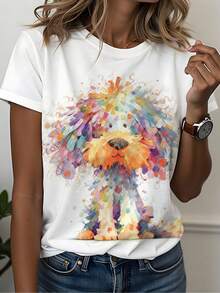 Women T-Shirts - White - View 1