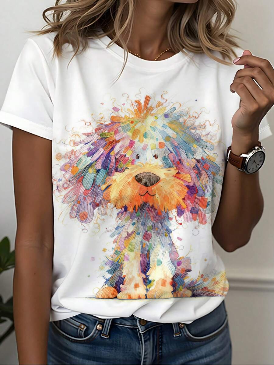 Women T-Shirts - White - View 1