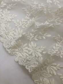 1 pieza Pañuelo triangular con adorno de encaje floral para vestido - Multicolor - Ver 4