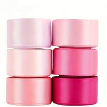 6 Rolls Satin Ribbon, 4CM*6 Rolls Satin Ribbon Set, Solid Color Fabric Ribbon, Suitable For DIY Crafts, Gift Wrapping, Wedding Decoration And Bow Making, Rose Bows, Party Decoration, Holiday Gifts - 6-piece Pack - View 15
