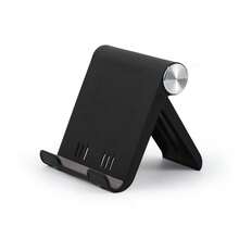 1pc Foldable Phone Holder, Adjustable Angle Desktop Cell Phone Stand, Portable Universal Bracket For Smartphone & Tablet, Lazy Watching Video Accessory - Multicolor - View 9