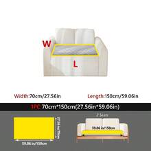 1pc Comfortable Flannel Sofa Cover, Non-Slip Machine Washable Sofa Protector, Soft Warm Sofa Pad, Suitable For Pets And Home Daily Use - Multiple Styles - View 20