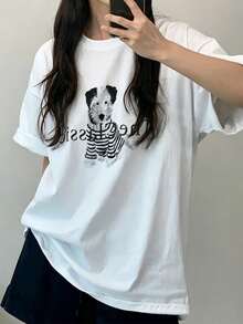 Women T-Shirts - White - View 4