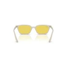 Ray-Ban 53mm Polarized Pillow Sunglasses |  | Men Sunglasses - White - View 5