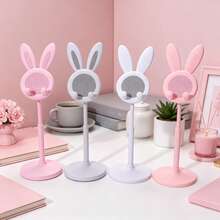 Dudukan Ponsel Kelinci Lucu, Dudukan Ponsel Kelinci Meja yang Dapat Diatur, Cocok untuk Semua Ponsel, Dudukan Ponsel Lucu, Stiker Wajah Tersenyum Kelinci yang Menggemaskan, Aksesori Ponsel Rumbai Lucu, Dekorasi Kantor, Bentuk Kelinci, Dekorasi Menarik, Dudukan Ponsel Kelinci dengan Sudut dan Tinggi yang Dapat Diatur - Berbagai gaya - View 44