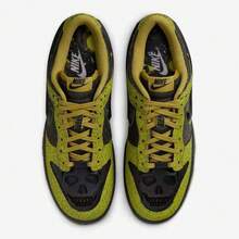 Nike Dunk Low Halloween 經典復古柔軟舒適百搭薄底防滑耐磨低筒板鞋男女同款 - 綠黑色 - 查看 10