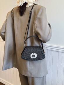 Fashionable Women Handbag, Versatile For Commuting And Shopping - Black - View 5