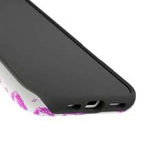 24h Shipping From DE Apple 17 16 15 Pro Max Plus Kiss Pattern Phone Case |   Lipstick Kiss Pattern Magnetic Shockproof Case 23 24 25 26 - 白色 - 查看 3