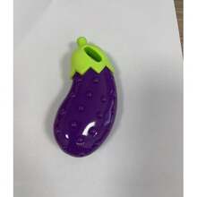 1pc Vegetable Sound Dog Toy, Realistic Carrot, Corn, Eggplant 3 PiecesSet, TPR Chew Toy, Pet Toy With Carrot Sound - Multicolor - View 13