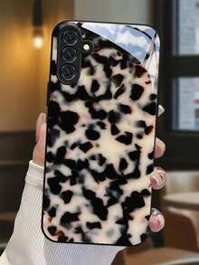1 elegante funda para teléfono, no incluye cordón ni soporte. Funda para teléfono duradera y a con estampado de leopardo marrón. - Multicolor 3 - Ver 11