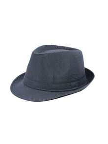 1 Unisex Y2K Style Jazz Solid Color Small Fedora Outdoor Sun Protection Hat Suitable For Outdoor Sports Sunshade Daily Commute - Solid Color - View 4