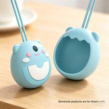 Silicone Protective Case For Tama/Gotchi Pix Electronic Pet, Cartoon Electronic Pet Game Console Protective Cover (Protective Case Only, Electronic Pet Console Not Included) - Multicolor - View 3