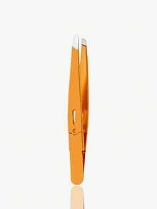 1pc,High-Precision Eyebrow Tweezers, Hair Removal Tweezers, Slanted Eyebrow Tweezers For Plucking Beards, Beard Tweezers, Eyebrow Tweezers For Facial Hair Removal, Slanted Eyebrow Tweezers - Multicolor - View 12