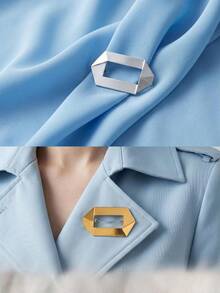 New Exaggerated Design Niche Luxury Elegant 3D Hand Brooch Pin For Women, Suit Coat Accessory, Daily Wear, Party, Gift, 1pc/2pcs - Multicolor - View 9
