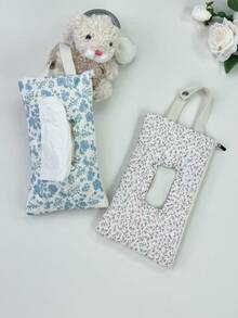 Elegant Fashionable Tissue Storage Bag, Tissue & Wet Wipe Storage Bag, Multi-Functional For Travel And Daily Use, With Hanging Hook For Easy Carrying, Suitable For Family Outings And Walks - Multicolor - View 16