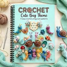 11 Pola Rajutan Amigurumi Bertema Serangga yang Lucu: Panduan Langkah demi Langkah untuk Pemula | Tutorial Rajutan Cepat & Mudah | Hadiah Sempurna untuk Pecinta Rajutan - A - View 7
