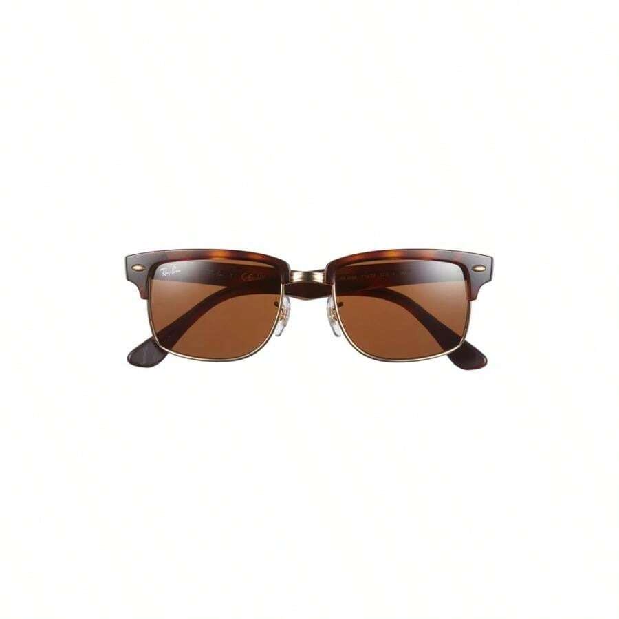 Ray-Ban 52mm Square Sunglasses | | Men Sunglasses - Dark Brown - View 1