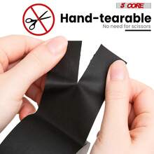 5 Core Gaffers Tape 2 Inch 30 Yards Professional Black Pro Gaff Tape Non Reflective Water Resistant - A - View 3
