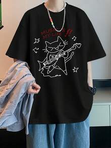 Men T-Shirts - màu đen - Xem 2