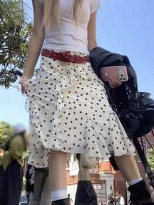 Women Skirts - Apricot - View 5