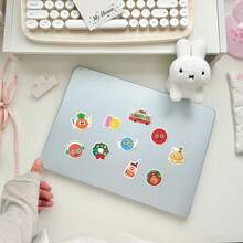 60 Pieces Of Cute Cartoon Fruit Sticker Paper, Water Cup Notebook Luggage Box Waterproof Decorative Stickers, Notebook Stickers, Tablet Decorative Stickers, Gift Sealing Stickers - Multicolor - View 6