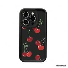 Cereza Carcasa celular de diseño moderno con protección total caídas y rayones, se adapta perfectamente a todos los modelos  desde X hasta la serie 17, variedades  gama A, y S, celulares  serie G y E, dispositivos  y Redmi Note, además de Infinix GT 20 Pro y Note 189 Pro. Material ligero y cómodo al tacto, resistente al desgaste, accesorio práctico y estético para uso personal diario y protección segura del teléfonoóvil - Multicolor 1 - Ver 6