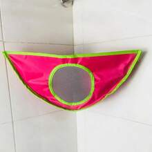 Nuevos juguetes de baño de animales bonitos para niños, almacenamiento ordenado para bebés, succión, baño, bañera, muñeca, bolsa colgante, cesta, bolsa de almacenamiento de malla, juguetes acuáticos - rosa 555 - Ver 4