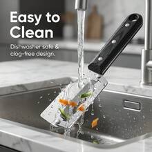 Thickened 304 Stainless Steel Sugarcane Peeler Knife With Anti Slip Plastic Handle, Multi Purpose Fruit And Vegetable Peeler,For Pineapple, Pumpkin, Manual Sugarcane Cutter, Bottle Opener, Suitable For Home Kitchen And Restaurant Accessories - Multicolor - View 7