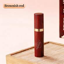 1pc 5ml Wooden Perfume Refillable Bottle, High-End Luxury Mini Bottom Filling, Premium Portable Travel, Date, Office, Daily Use Fragrance Spray Bottle, Great Gift, Good Quality - Multicolor - View 10