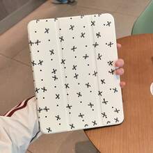 適用於 MatePad SE 11 吋平板保護殼、MatePad 保護殼,相容於 MatePad 11.5 吋平板保護殼,磁吸式開合、三折平板保護套、智慧睡眠喚醒、高透明壓克力背板附筆槽,相容於 Redmi Pad 2 11 吋平板、Pad SE 11 吋平板保護殼 - 無色 - 查看 8