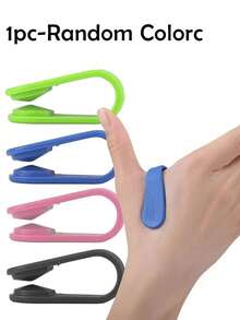 1pc Wooden Acupressure Massager, Dual-Head Roller Acupressure Massager, Portable Hand And Finger Joint Relaxation Massager, Acupoint Massage Tool, Hand Massager; Double-Sided Hardwood Massage Roller Tool For Relieving Finger Pressure Points, Hand Discomfort And Stress, For Office Workers, Artists, Gamers, Seniors, Suitable For Home Use. - Multicolor - View 11