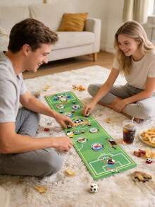 Parent-Child Interactive Battle Game Mat, Football Curling Game, Educational Leisure Sports Toy For Kids, Boys Toys, Children Toys, Party Favor Fillers, Sensory Toys, Kids Party Favor Fillers, Girls Toys, Travel Toys, Essential Travel Items For Kids - Green - View 6