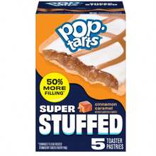 Pop Tarts Pop-Tarts Super Stuffed Cinnamon Caramel Toaster Pastries, 50% More Filling, Shelf-Stable, 10.9 Oz (5 Count) - Pastries - View 2