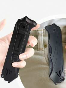 1PC 3-In-1 Men's Folding Comb, Oil Hair Comb, Slick Back Comb, Wide Tooth Textured Styling Comb, Portable Travel Folding Comb, Suitable For Home Use, Portable Folding Comb Men's Cool Tool, Street Fashion - 3-in-1 Comb - View 5