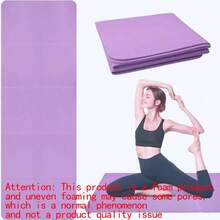 Esterilla de yoga plegable de EVA, esterilla de ejercicio portátil adecuada para entrenamiento de pilates - Morado - Ver 8
