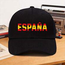 Spedizione in 24 ore da DE/FR/ES/IT | Cappellino da baseball spagnolo – Traspirante, adatto a tutte le stagioni, unisex, per tutti i giorni | Regalo ideale per viaggi, riunioni e compleanni - A - Visualizzare 1