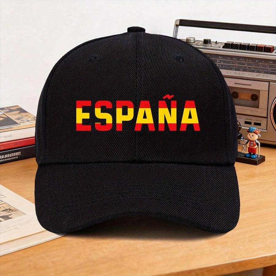 Spedizione in 24 ore da DE/FR/ES/IT | Cappellino da baseball spagnolo – Traspirante, adatto a tutte le stagioni, unisex, per tutti i giorni | Regalo ideale per viaggi, riunioni e compleanni - A - Visualizzare 1