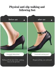 1 Pair Women's Summer Faux Pearl Buckle Shoelaces, Anti-Slip Shoe Laces Suitable For High Heels, Loafers And Other Shoes & Boots Accessories - Multicolor - View 6