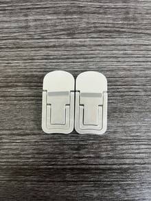 1 Set Soporte para portátil ajustable de 2 velocidades, soporte de computadora con enfriador, base portátil plegable elevada, invisible, plegable, soporte ergonómico de escritorio, adecuado para portátiles de 10-18 pulgadas, tabletas, teclados y teléfonos - Material de aleación de aluminio - aleación de aluminio - Ver 13
