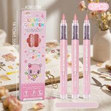 Holiday Greeting Card Postcard Glue Pen, Direct Liquid Quick-Dry Dot Glue Pen For Scrapbooking, Multi-Functional Portable Liquid Student DIY Card Handmade Pen-Style Glue - Multicolor - View 16